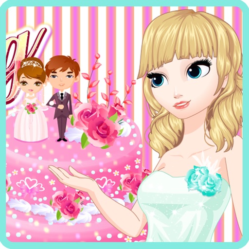 Princess Wedding Cake Maker Icon