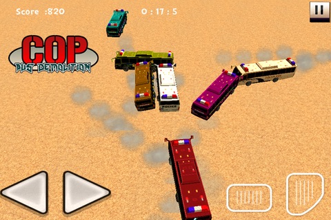 Cop Bus Demolition screenshot 2