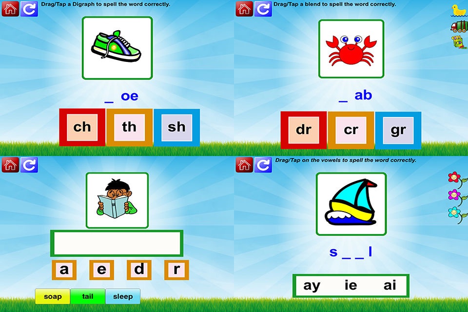 Montessori Phonemic Awareness for Homeschooling Grade 1 screenshot 2
