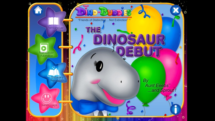 Dino-Buddies™ – El Debut de los Dinosaurios eBook App Interactivo (Spanish)