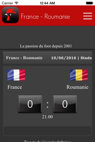 France Roumanie screenshot 2