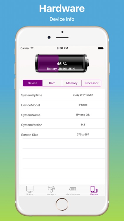 iBattery Saver and Info