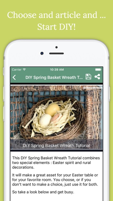 How to cancel & delete Easter DIY Tutorials Free from iphone & ipad 1