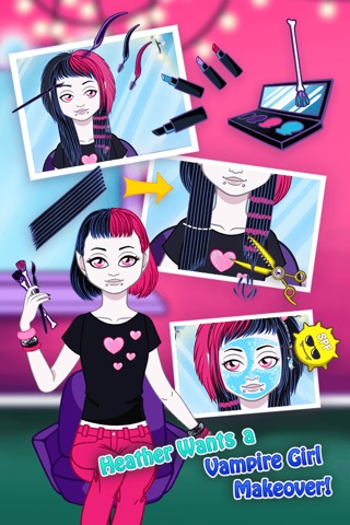 Miss Monster Hollywood Salon – Cute & Scary Celebrity Style Makeover screenshot 4