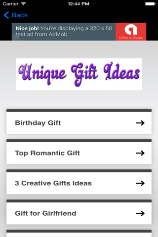 Unique Gift Ideas screenshot 3