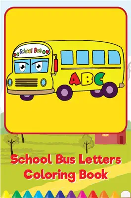 Game screenshot ABC Learning My Alphabet School Bus Coloring Book mod apk