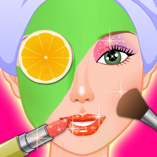 Collage Party Makeover ,Spa , Dressup free girls games iOS App