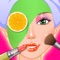 Collage Party Makeover ,Spa , Dressup free girls games