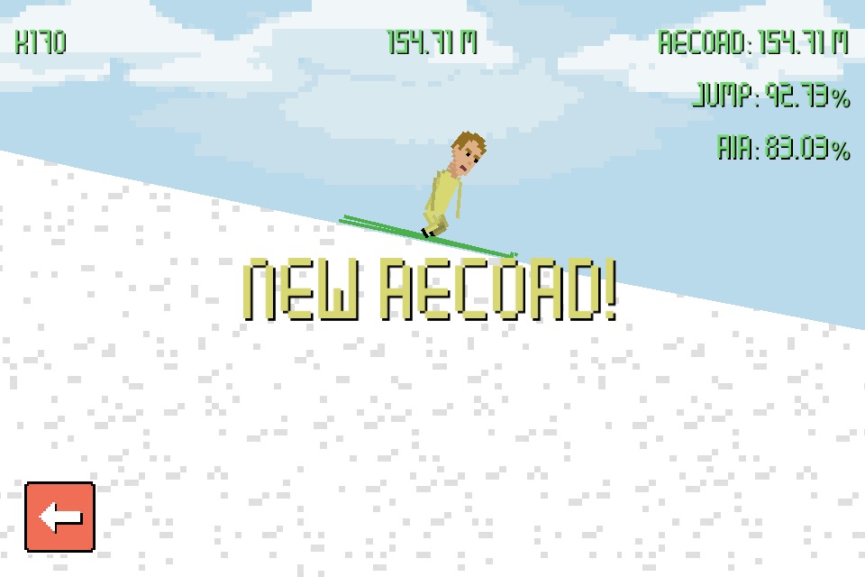 Pixel Ski Jump screenshot 3