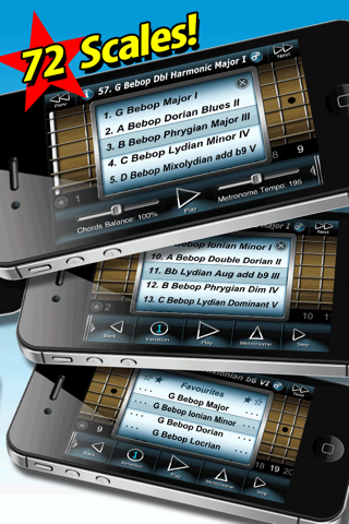 Bebop Scales on Guitar screenshot 2
