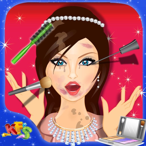 Snow Princess Makeup Disaster – Girls makeover & spa salon game