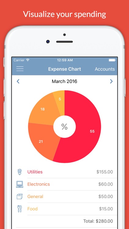 Expense Keep - Monthly Spending Tracker and Budget Planner ...