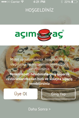 Açım Aç Pizza screenshot 2