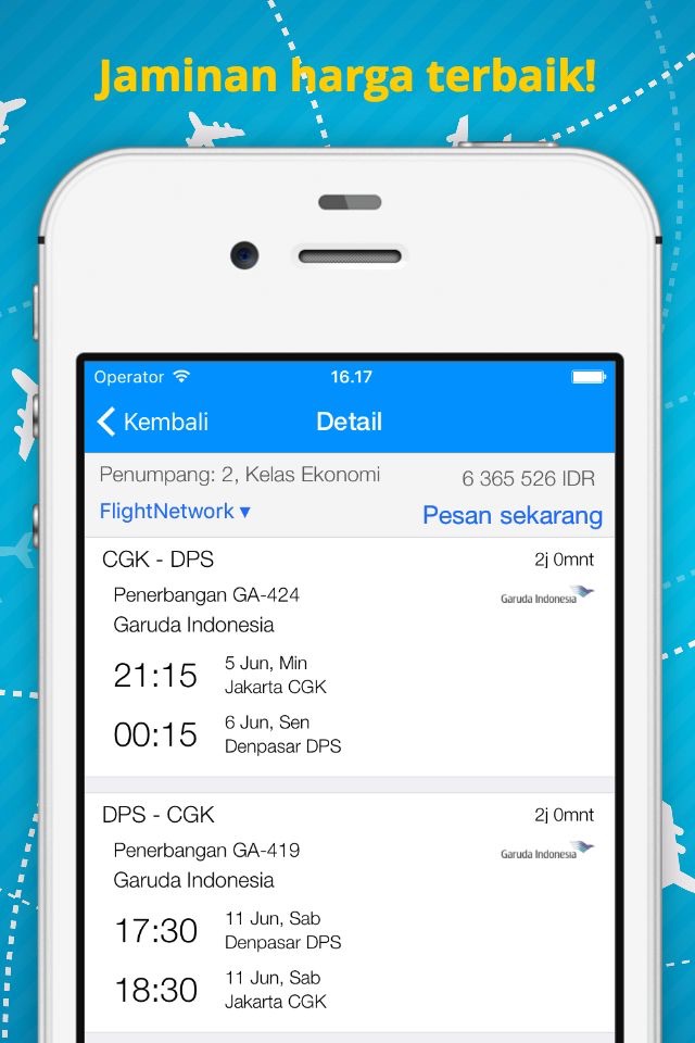 Tiket Pesawat - Cari Penerbangan Murah screenshot 3