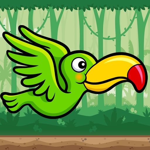 Flying Parrot Jungle Game