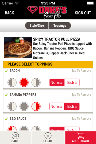Duke’s Pizza Plus screenshot 4
