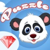 Cartoon Tile Puzzle: Panda Kung Edition