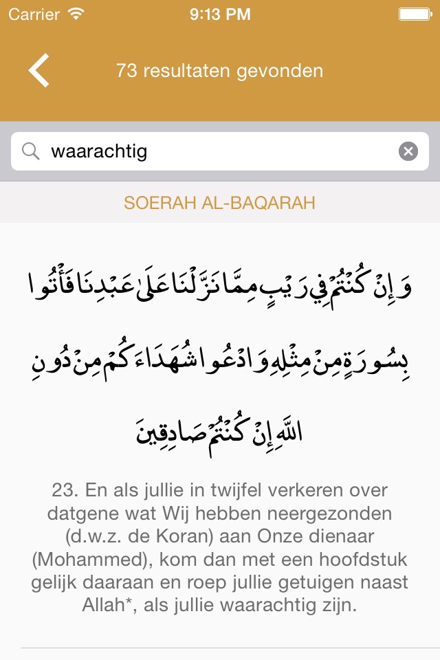 De Koran screenshot 2