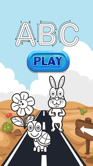 ABC Trace And Phonics Coloring Books : English Learning Free(圖1)-速報App