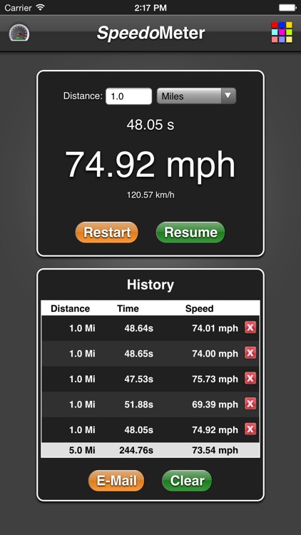 Speedometer App