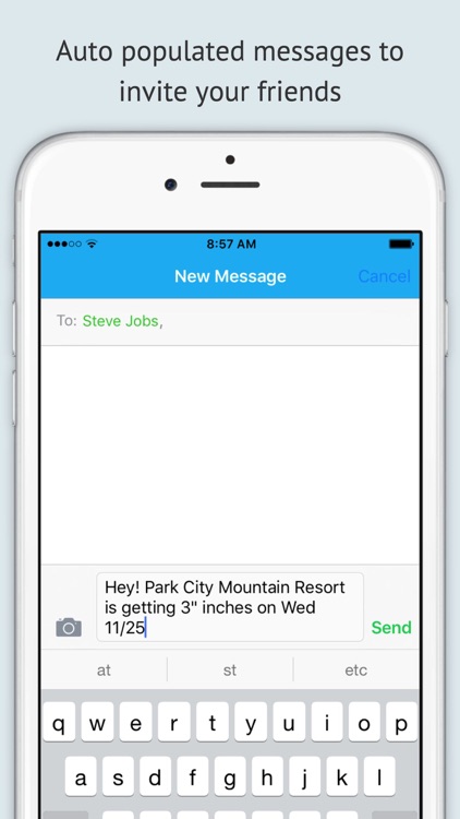 Powder Fiend - A snow forecast and report tracking app for ski/snowboarding resorts