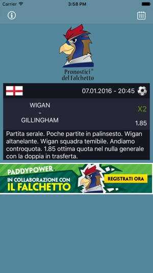 Pronostici del Falchetto(圖2)-速報App