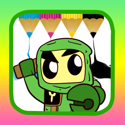 FREE Game Coloring ninjago Edition Icon