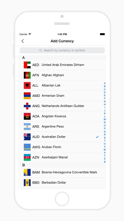 Currency Converter - zCurrency
