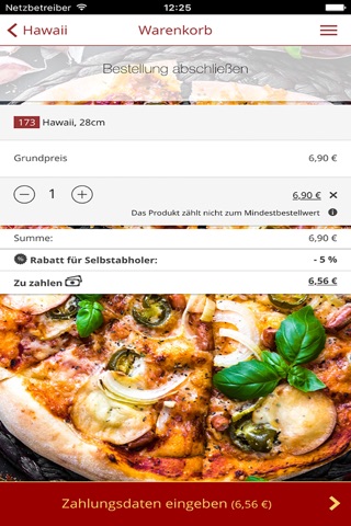 Freiburger Pizza Haus screenshot 3