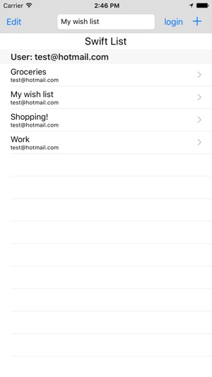 Swift List, The easiest way to share lists on your Phone(圖3)-速報App