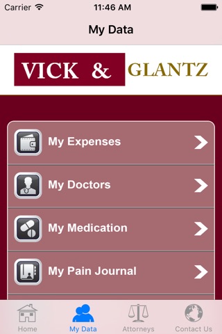 Injury Help App by Vick & Glantz, LLP. screenshot 4