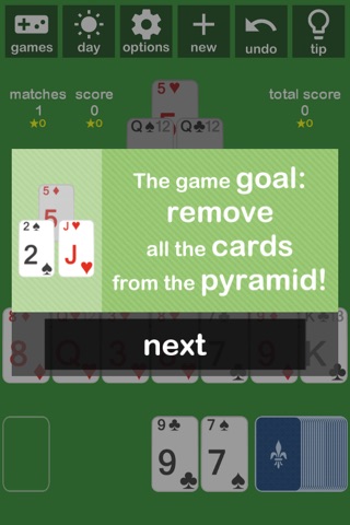 Pyramid Solitaire - iPyramid screenshot 2