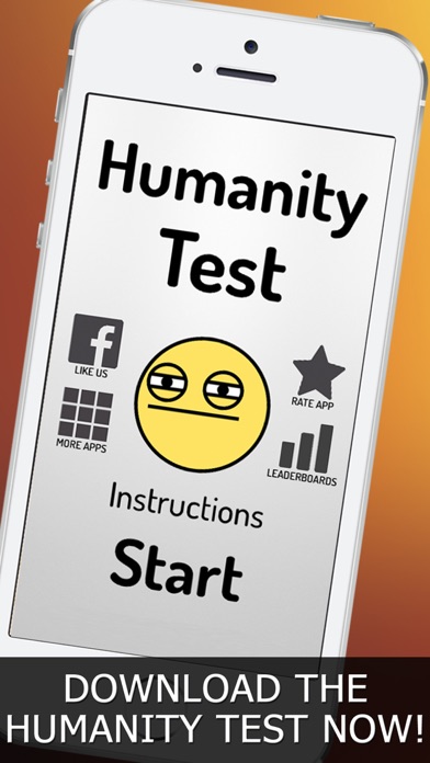 How to cancel & delete Humanity Test! from iphone & ipad 1