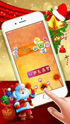 Game screenshot One Eye Monster Crush : - A Crazy fun matching 3 game for the Christmas season. mod apk