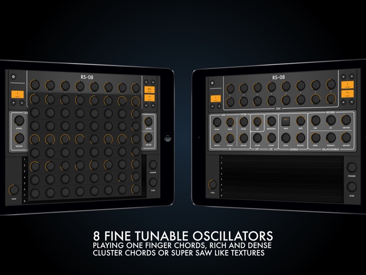 RS-08 | 8 Oscillator Ribbon Synth