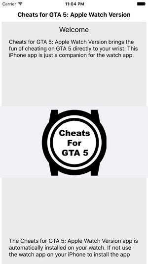 Cheats for GTA 5: Apple Watch Version(圖1)-速報App