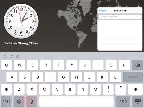 Global Clock for iPad screenshot 3