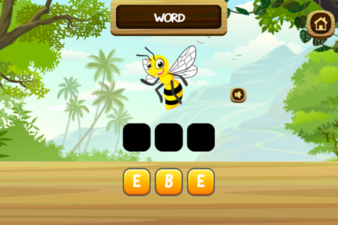Insect Vocabulary Words English Language Learning Game for Kids ,Toddlers and Preschoolers screenshot 4