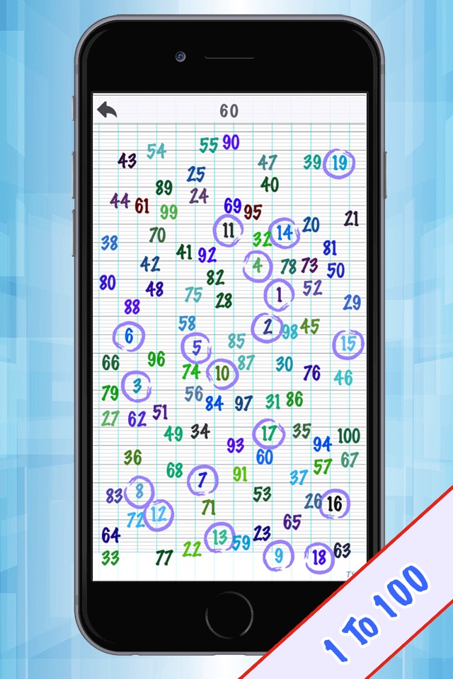 1 To 100 - Find the numbers screenshot 2