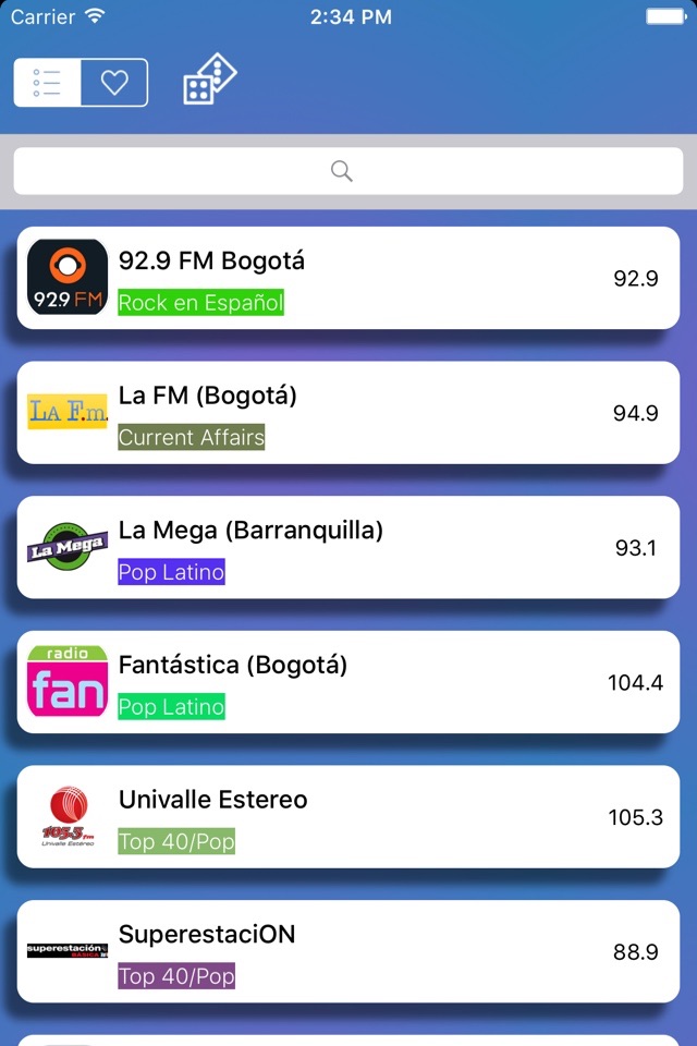 Radios de Colombia - Las mejores radios FM y AM gratis screenshot 2