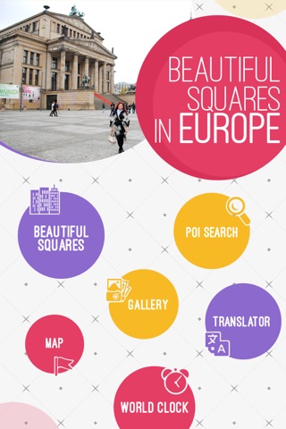 Beautiful Squares In Europe screenshot 2