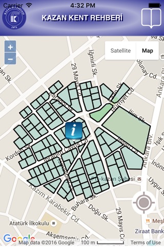 Kazan Kent Rehber Haritası screenshot 2