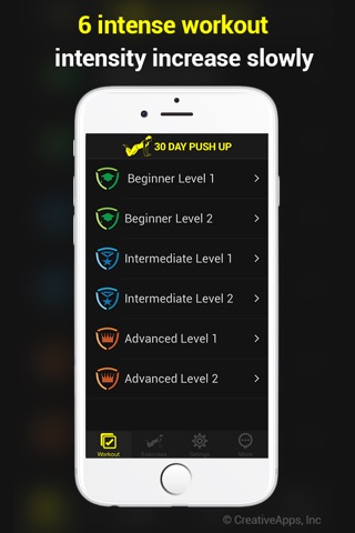 30 Day Push-Ups Trainer Pro screenshot 3