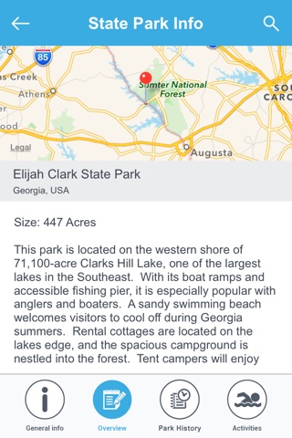Georgia State Parks & National Parks screenshot 3