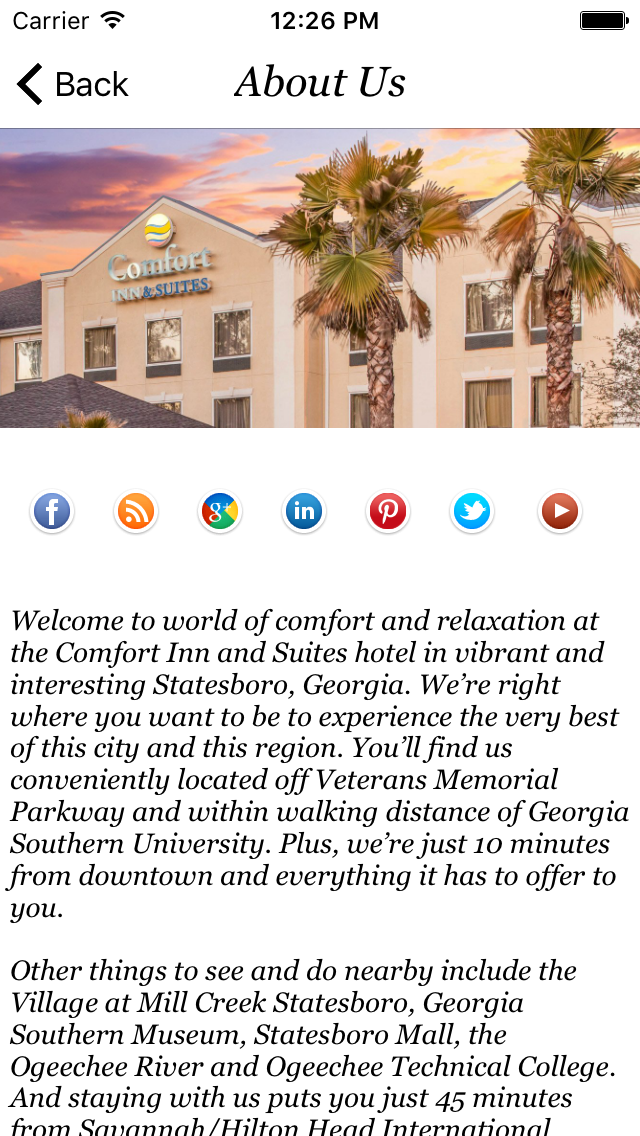 How to cancel & delete Comfort Inn And Suites Statesboro GA from iphone & ipad 2