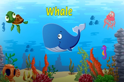 Kids Animal Learning -  Toddler learns their first farm, jungle and ocean animals with jigsaw puzzles and sounds screenshot 2