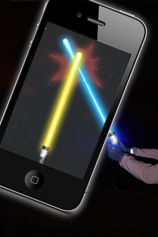Lightsaber of galaxies - Simulator of laser swords screenshot 4