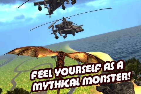 Monster Dragon City Rampage 3D Full screenshot 2