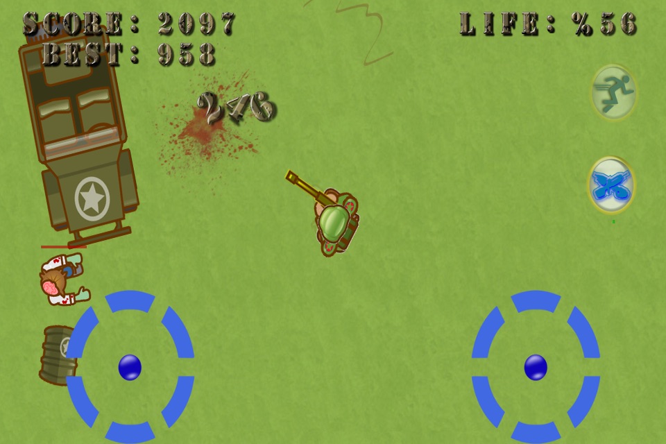 Zombies - Army Base Siege screenshot 2