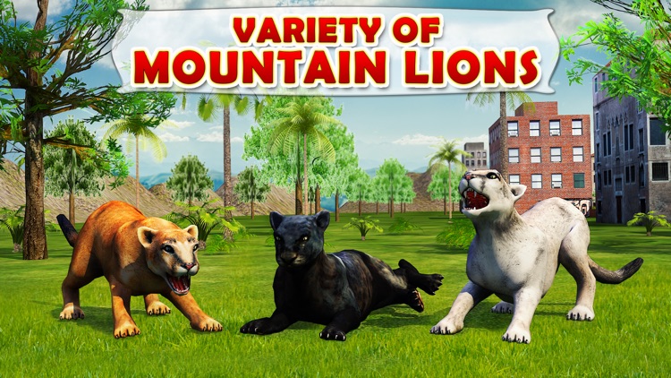 Mountain Lion Rampage: Wild Cougar Attack 3D screenshot-4